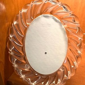 Mikasa Crystal Oval Picture Frame